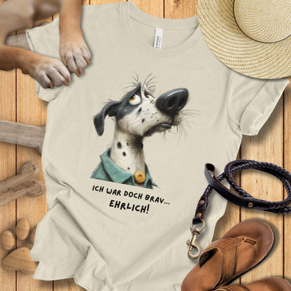 Ich war doch brav - T-Shirt Unisex Modern Fit - Weich & Leicht