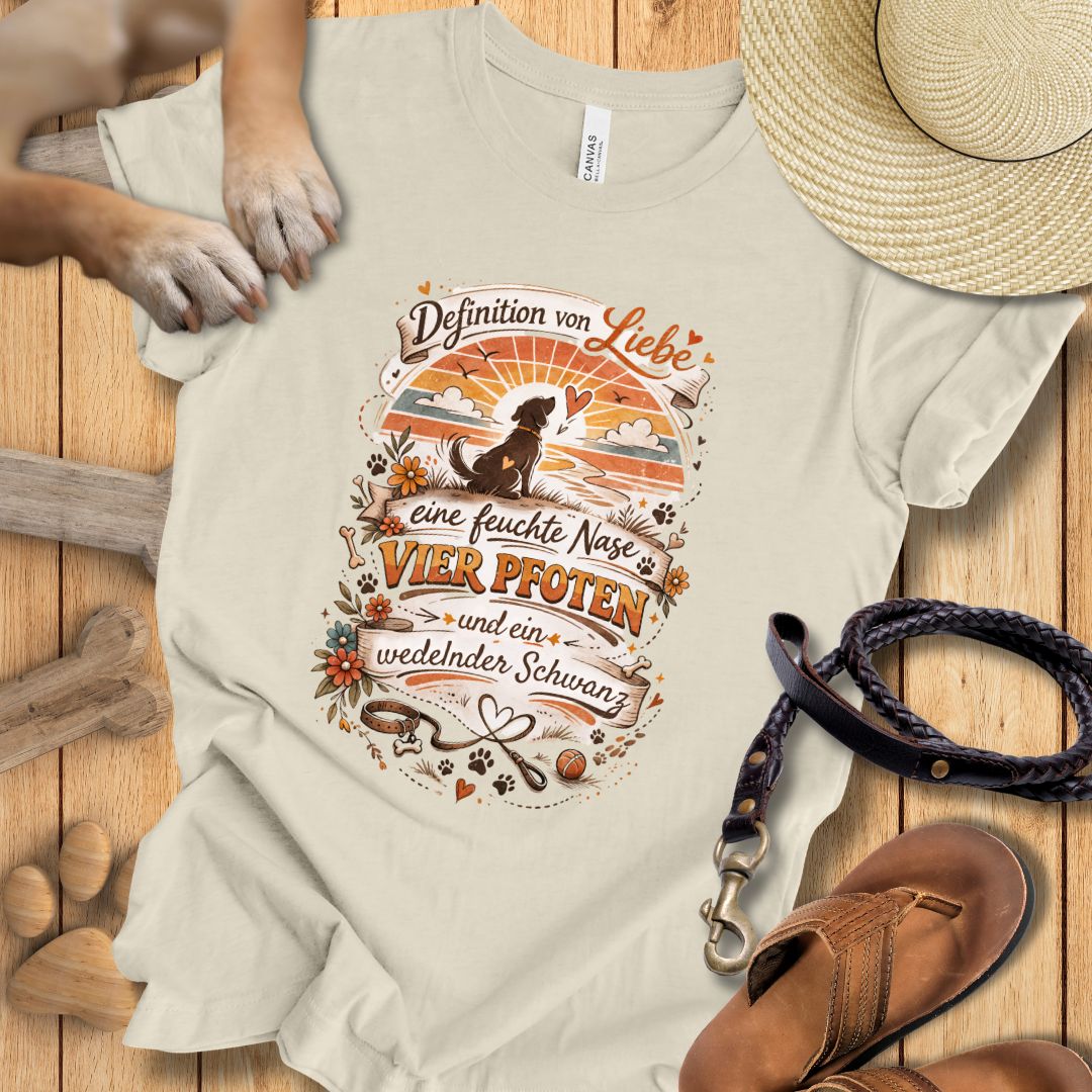 Definition von Liebe - T-Shirt Unisex Modern Fit - Weich & Leicht