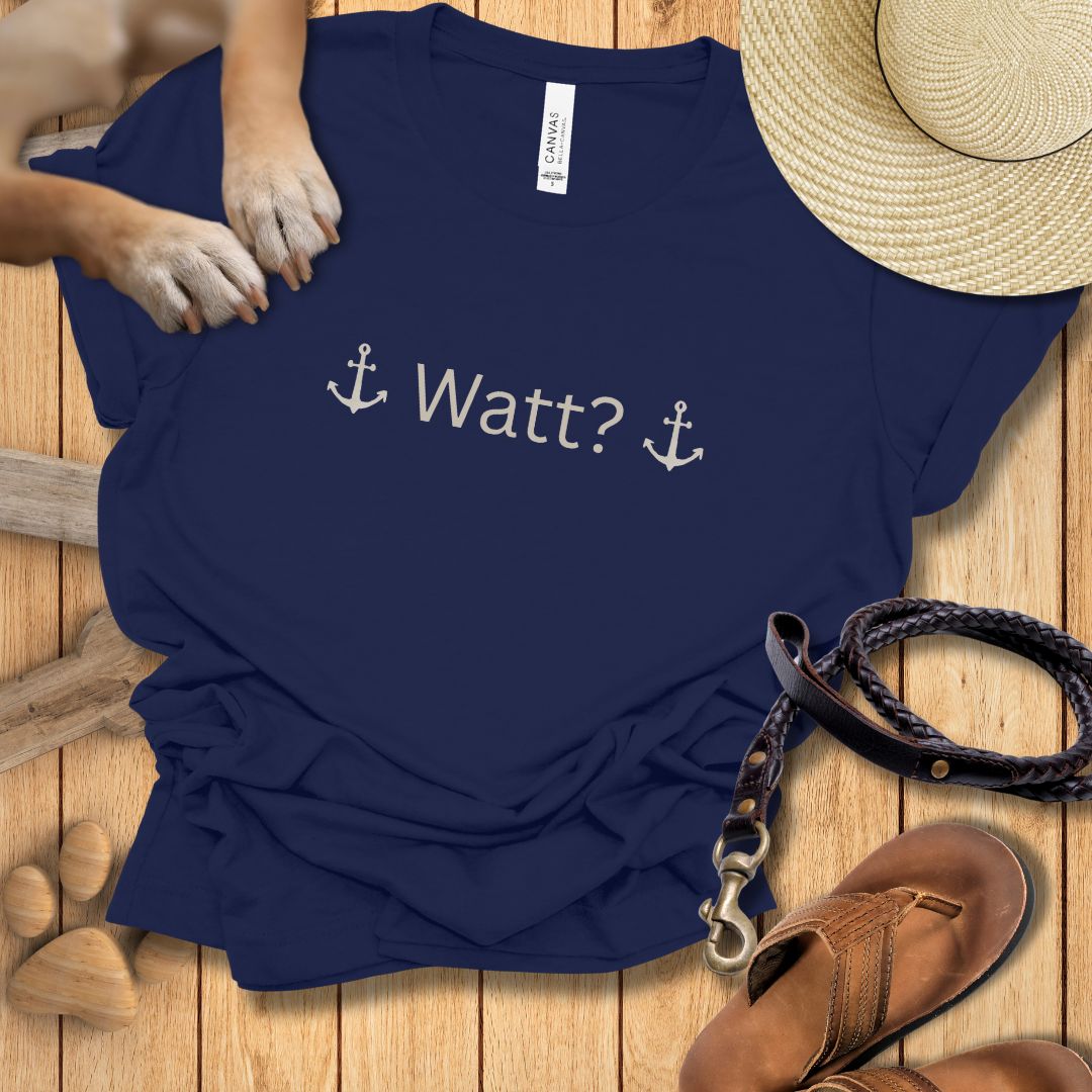 Watt mutt datt mutt - Beidseitig bedrucktes T-Shirt Unisex Slim Fit