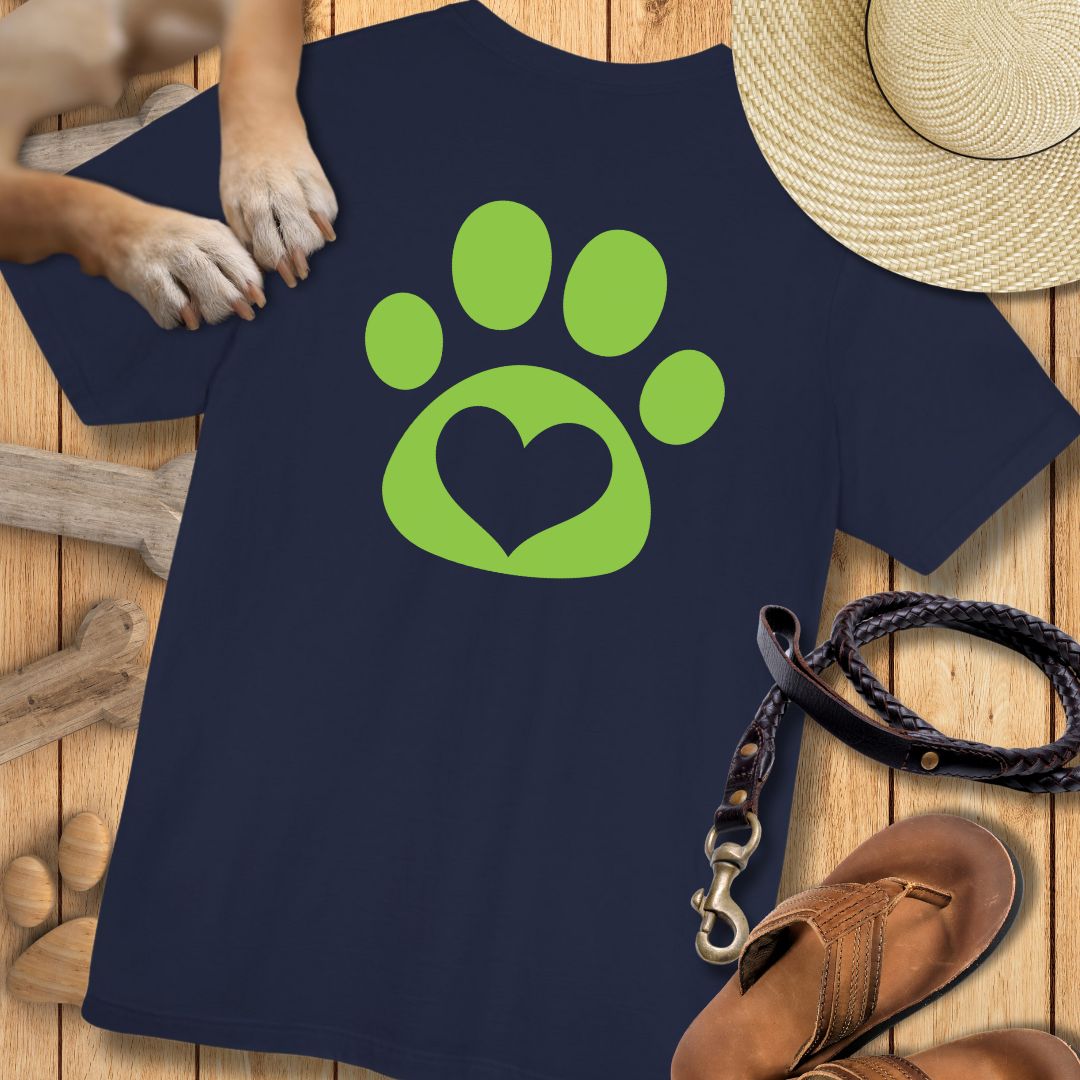 Love in Lime - Vorne & Hinten - T-Shirt Unisex Modern Fit Premium Qualität