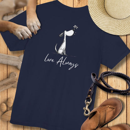 Love Always -  Vorne & Hinten - T-Shirt Unisex Modern Fit - Weich & Leicht