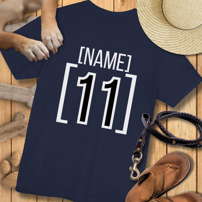 Mein Hund. Mein Team.  Personalisierbar Vorne & Hinten - WM-Edition - Modern Fit - Weich & Leicht