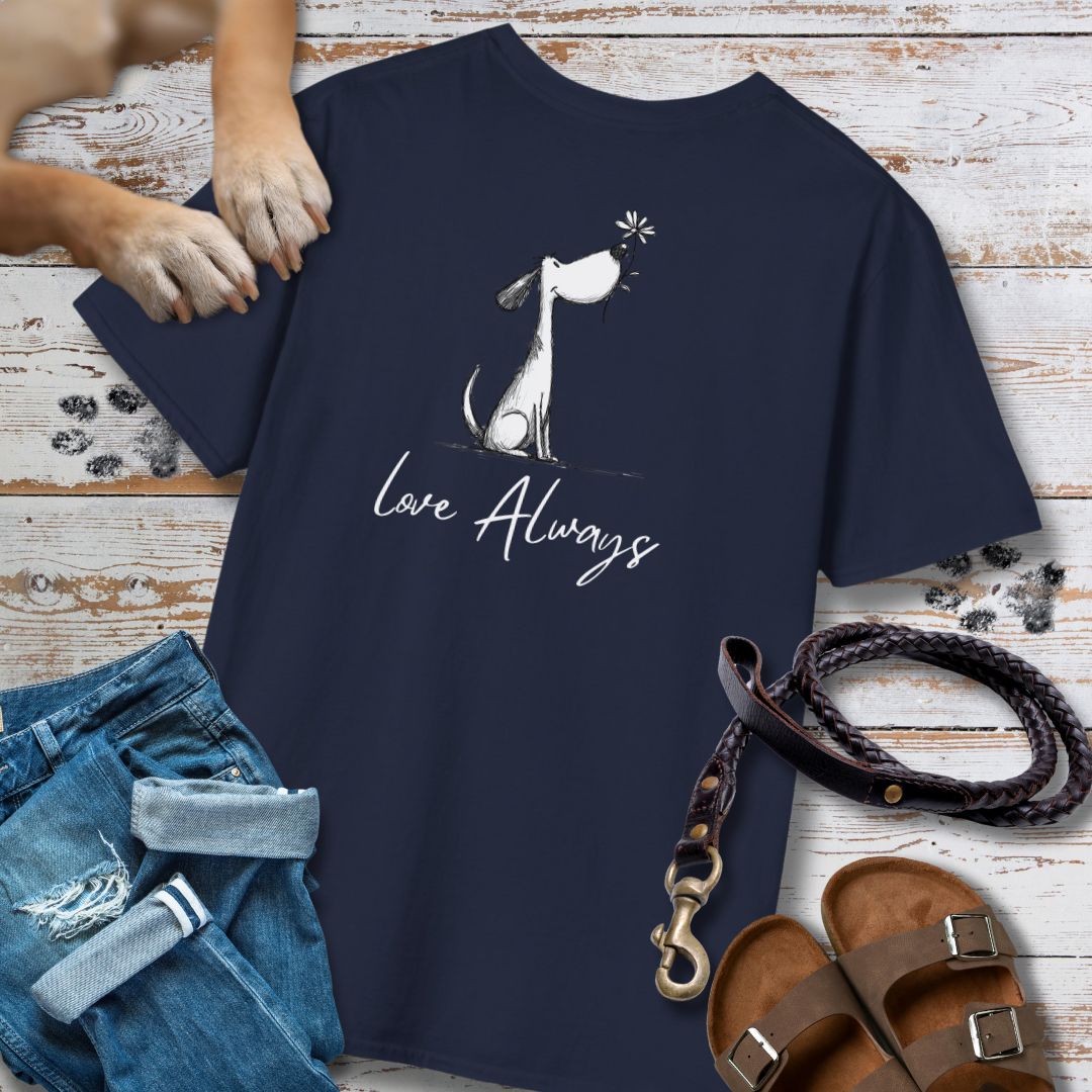 Love Always - Vorne & Hinten - T-Shirt Unisex Classic Fit - Bequemer Klassiker