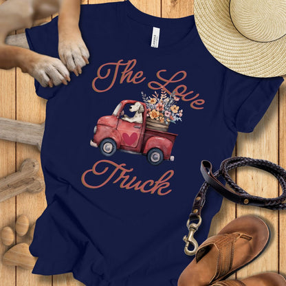 The Love Truck - T-Shirt Unisex Modern Fit - Weich & Leicht