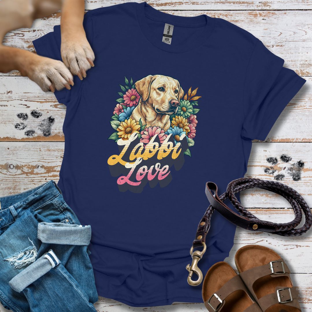 Labbi Love - Labrador - T-Shirt Unisex Classic Fit - Bequemer Klassiker