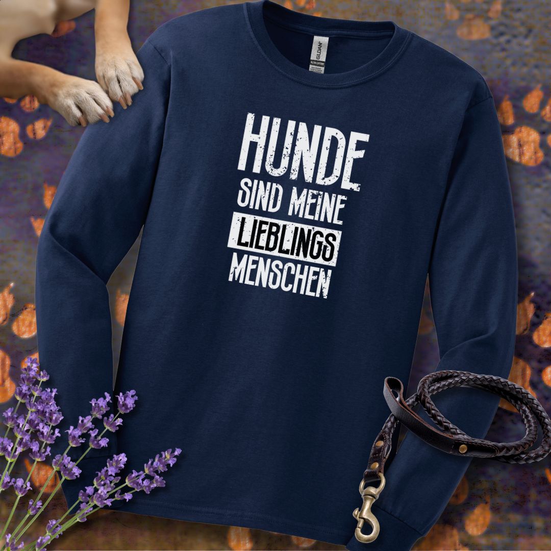 Hunde sind meine Lieblingsmenschen - Unisex Longsleeve Classic Fit