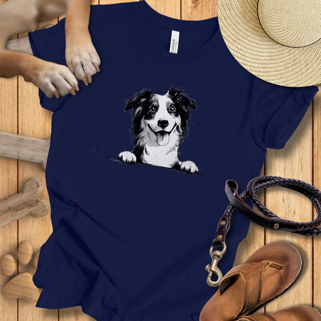 Australian Shepherd Grafikshirt - T-Shirt Unisex Slim Fit