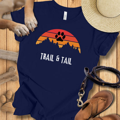Trail & Tail - T-Shirt Unisex Modern Fit - Weich & Leicht