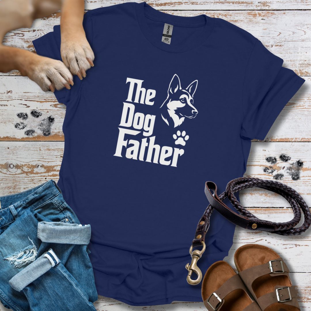 The Dog Father Schäferhund - T-Shirt Unisex Classic Fit - Bequemer Klassiker