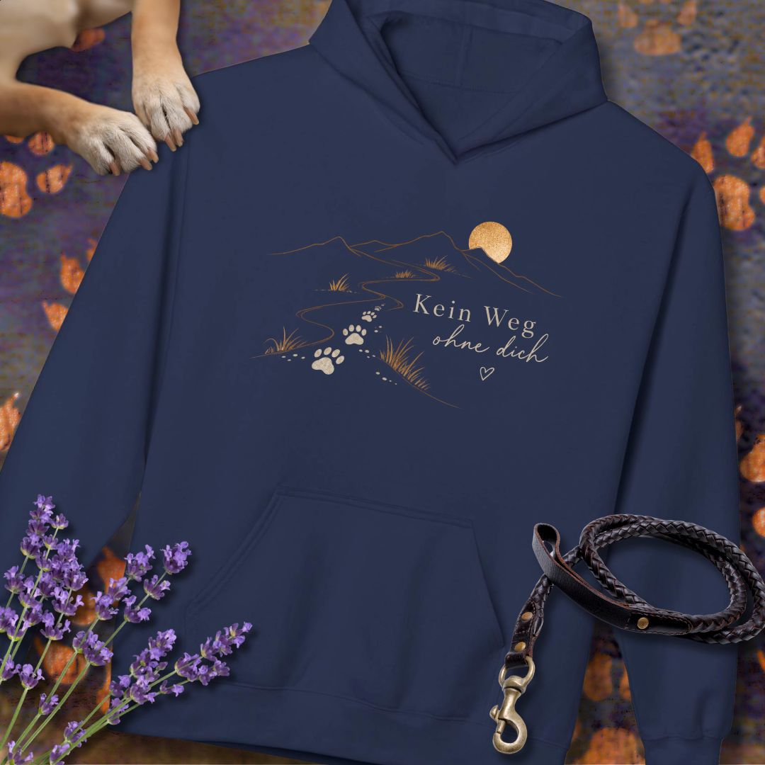 Kein Weg ohne dich - Unisex Modern Fit Hoodie