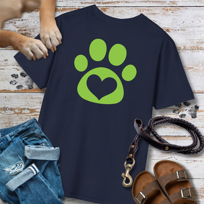Love in Lime - Vorne & Hinten - T-Shirt Unisex Classic Fit Standard Qualität