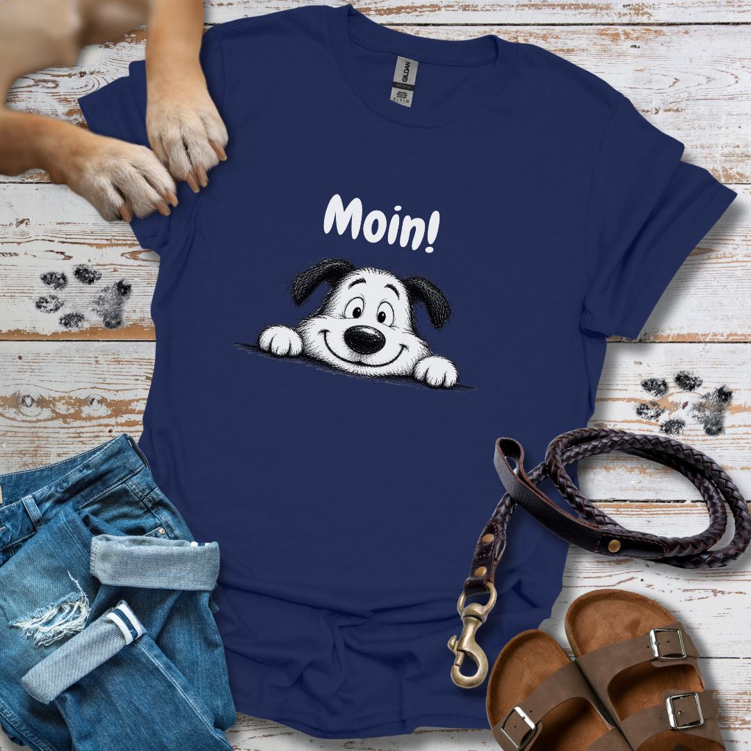 Moin! - T-Shirt Classic Fit - Bequemer Klassiker