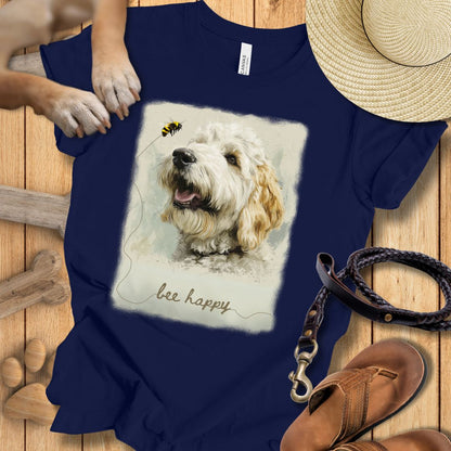 Bee Happy - Unisex T-Shirt Modern Fit - Weich & Leicht