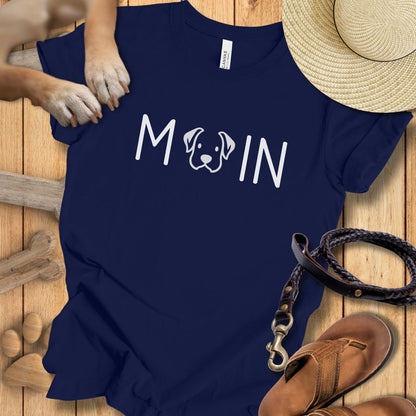 Heimatgrüsse - Moin - Premium T-Shirt Modern Fit - Weich & Leicht