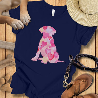 Labrador Love - T-Shirt Unisex Modern Fit - Weich & Leicht