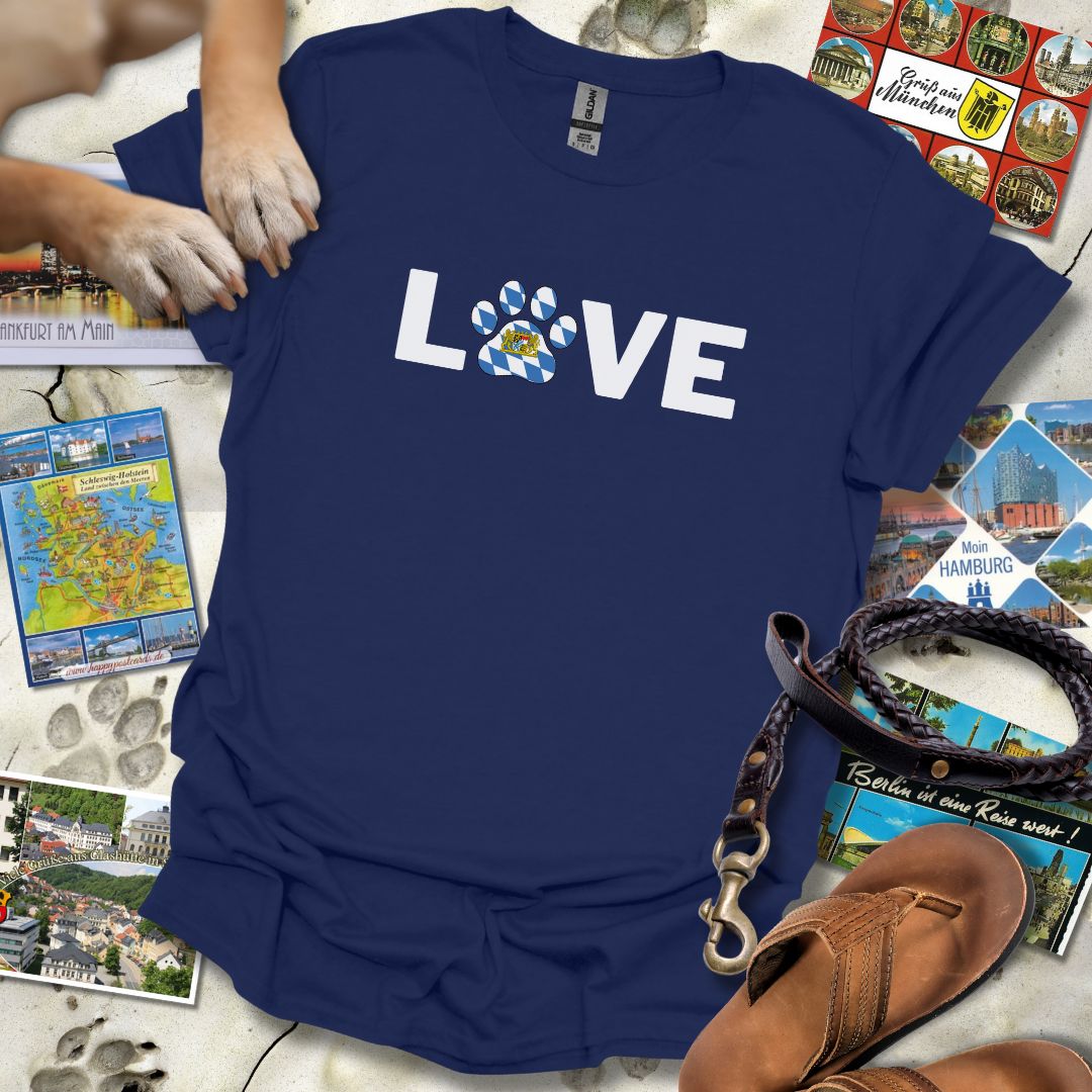 Love Pfote - Bayern - T-Shirt Unisex Relaxed Fit