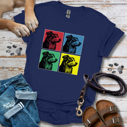 Pop Art Australian Shepherd - T-Shirt Unisex Classic Fit - Bequemer Klassiker