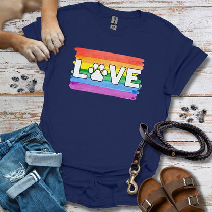 Pride Pfote - T-Shirt Unisex Classic Fit - Bequemer Klassiker