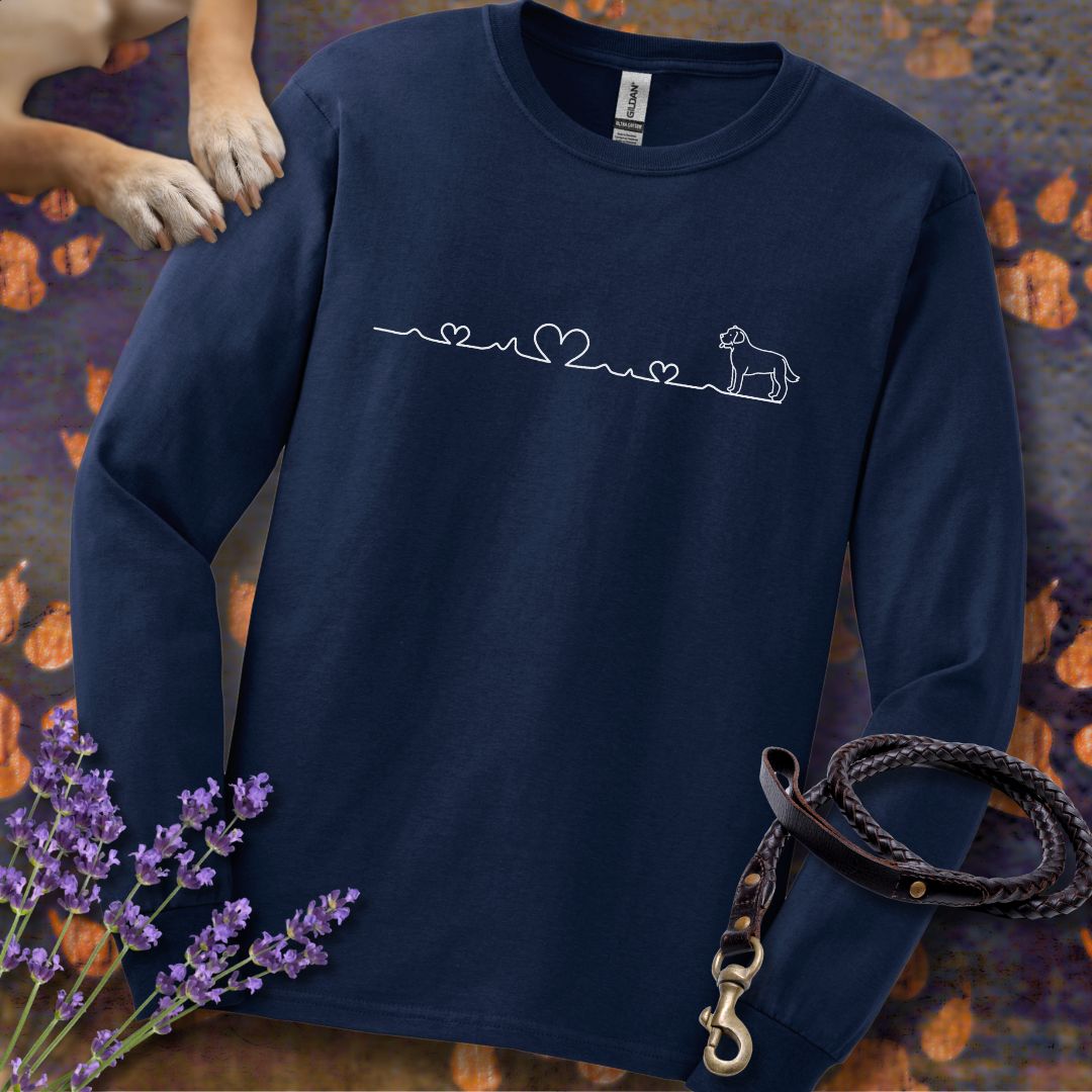 Herzlinie - Unisex Longsleeve Classic Fit