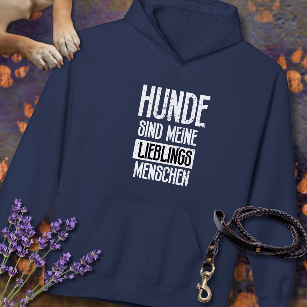 Hunde sind meine Lieblingsmenschen - Unisex Modern Fit Hoodie