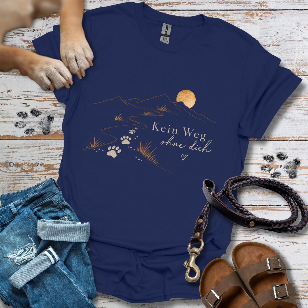 Kein Weg ohne Dich - T-Shirt Classic Fit - Bequemer Klassiker