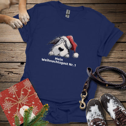 T-Shirt des Monats Dezember "Mein Weihnachtsgast Nr. 1" - T-Shirt Unisex Classic Fit - Bequemer Klassiker