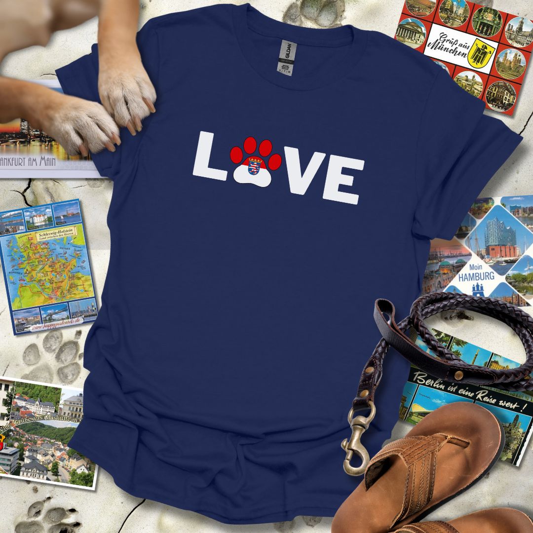 Love Pfote - Hessen - T-Shirt Unisex Relaxed Fit
