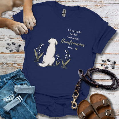 T-Shirt des Monats Mai "Hundemama - leise Liebe" – T-Shirt Unisex Classic Fit - Bequemer Klassiker