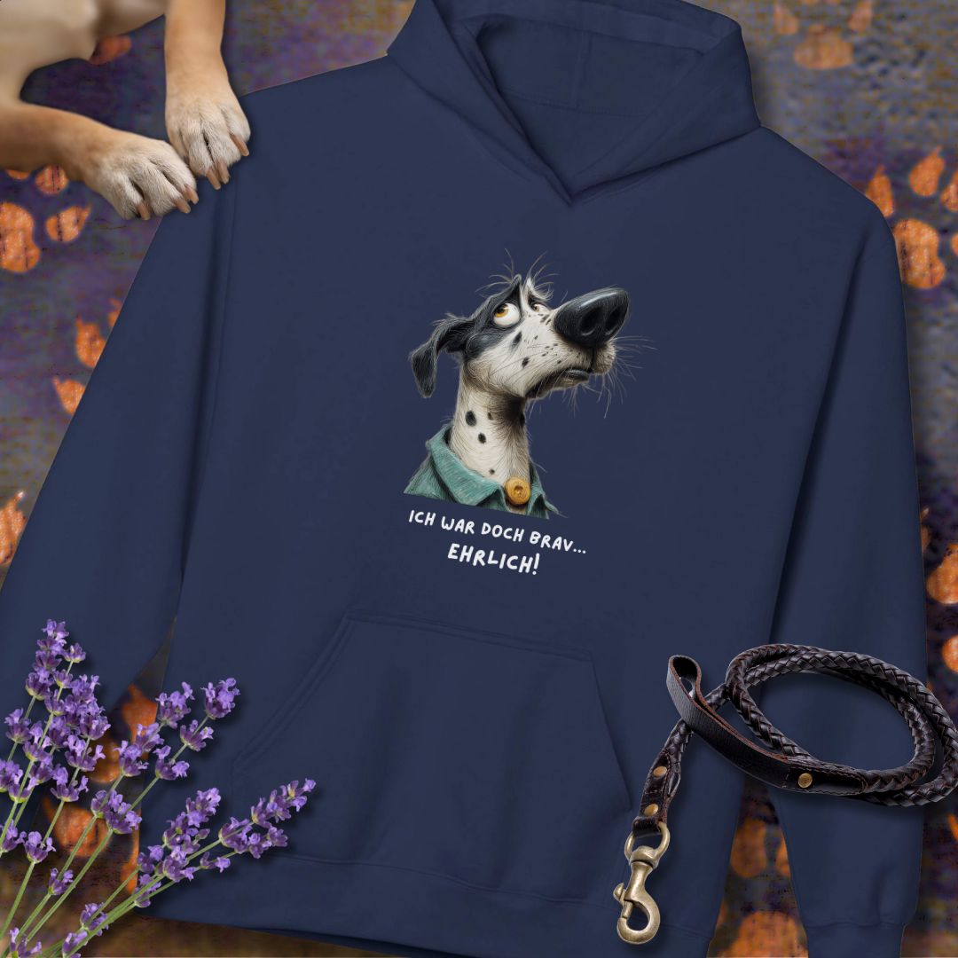 Ich war doch brav - Unisex Modern Fit Hoodie