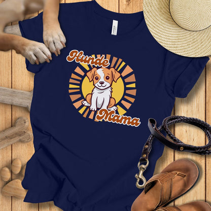 Hunde Mama - T-Shirt Damen Modern Fit - Weich & Leicht