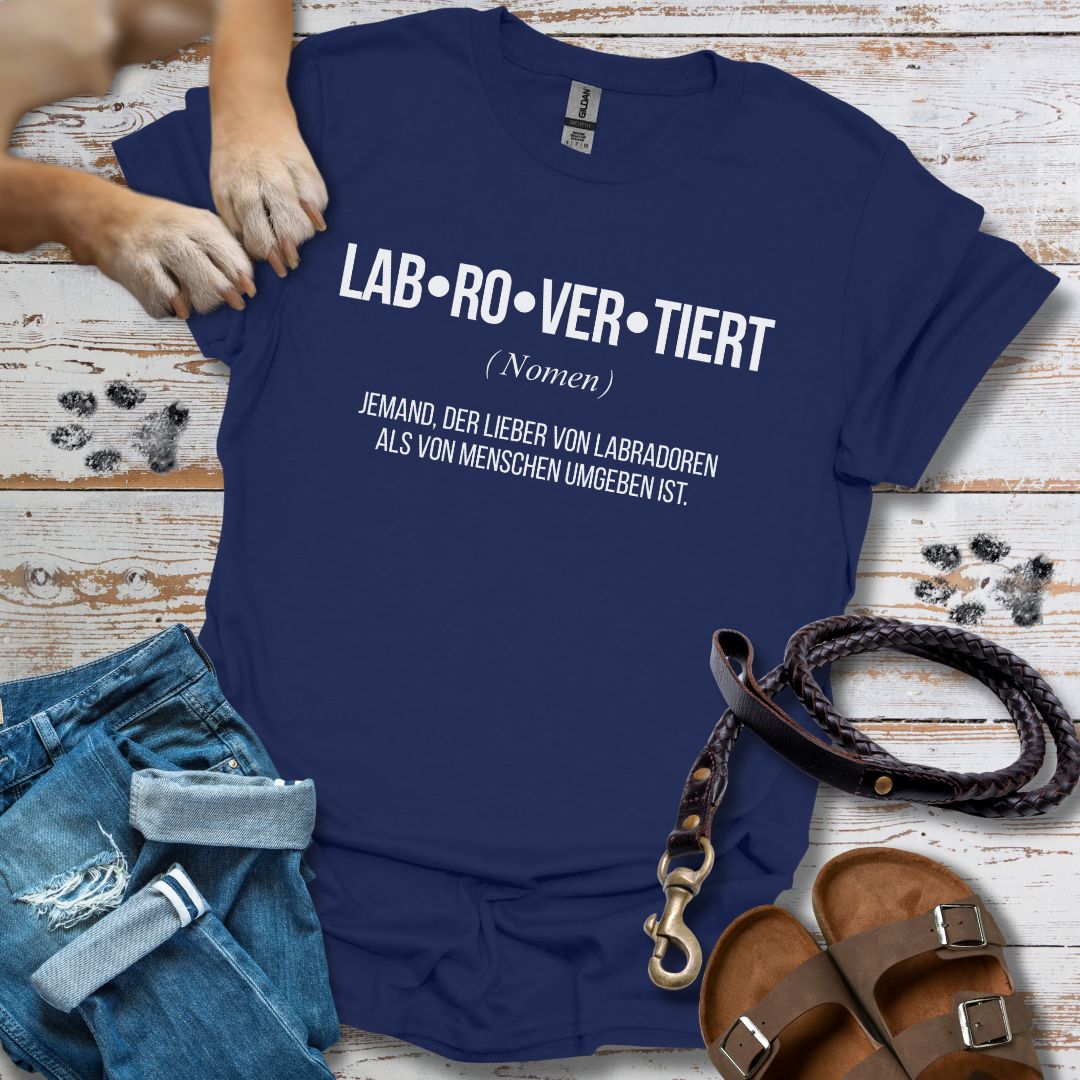 Lab-ro-ver-tiert - Labrador - T-Shirt Unisex Classic Fit - Bequemer Klassiker