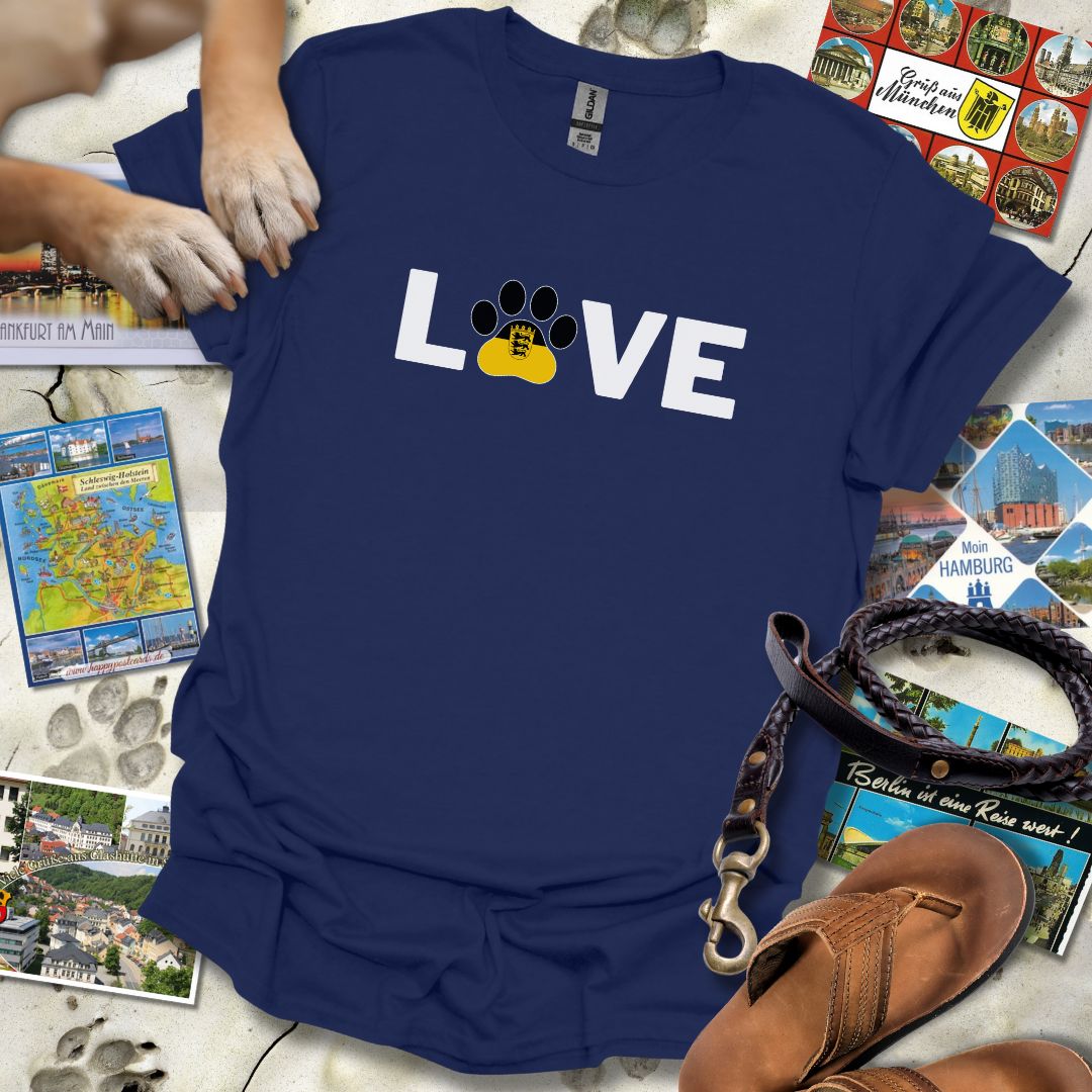 Love Pfote - Baden-Württemberg - T-Shirt Unisex Relaxed Fit