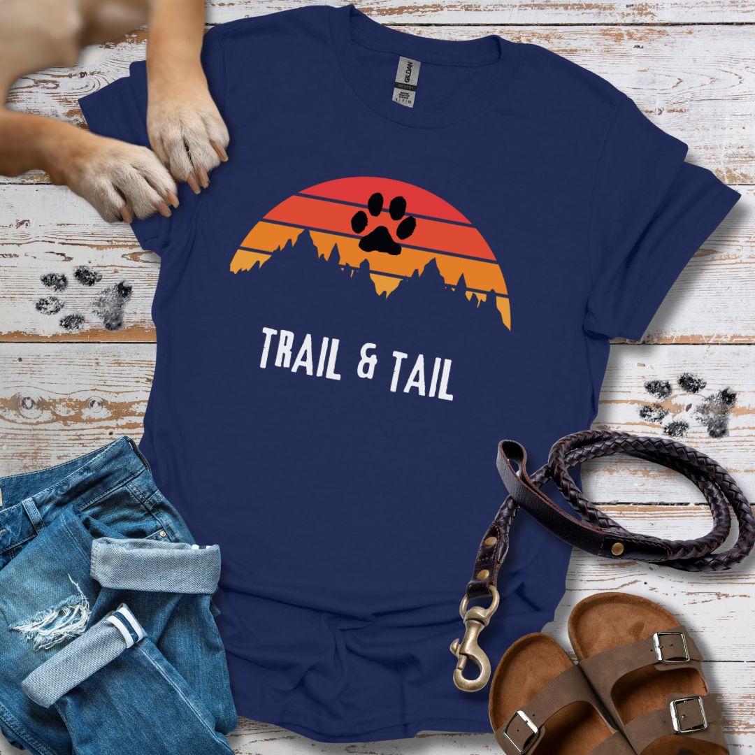 Trail & Tail T-Shirt Unisex Classic Fit - Bequemer Klassiker