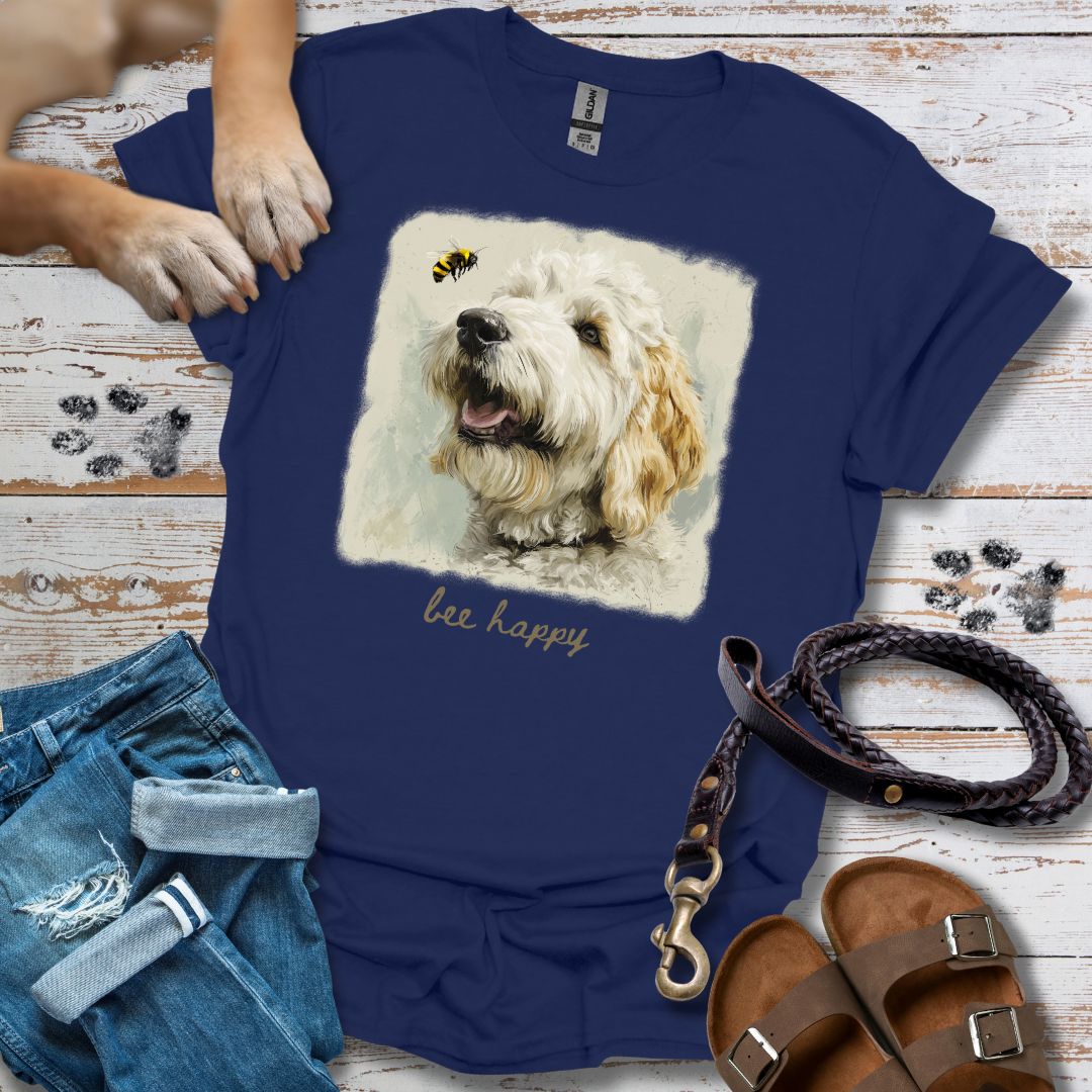 Bee Happy 2 - T-Shirt Unisex Relaxed Fit