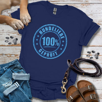 100% Hundeliebe - T-Shirt Unisex Classic Fit - Bequemer Klassiker
