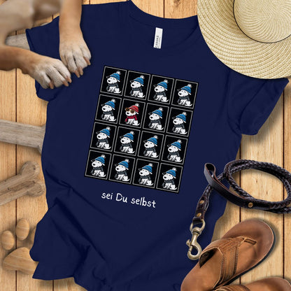 Sei du selbst - T-Shirt Unisex Modern Fit - Weich & Leicht