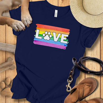 Pride Pfote - T-Shirt Unisex Modern Fit - Weich & Leicht