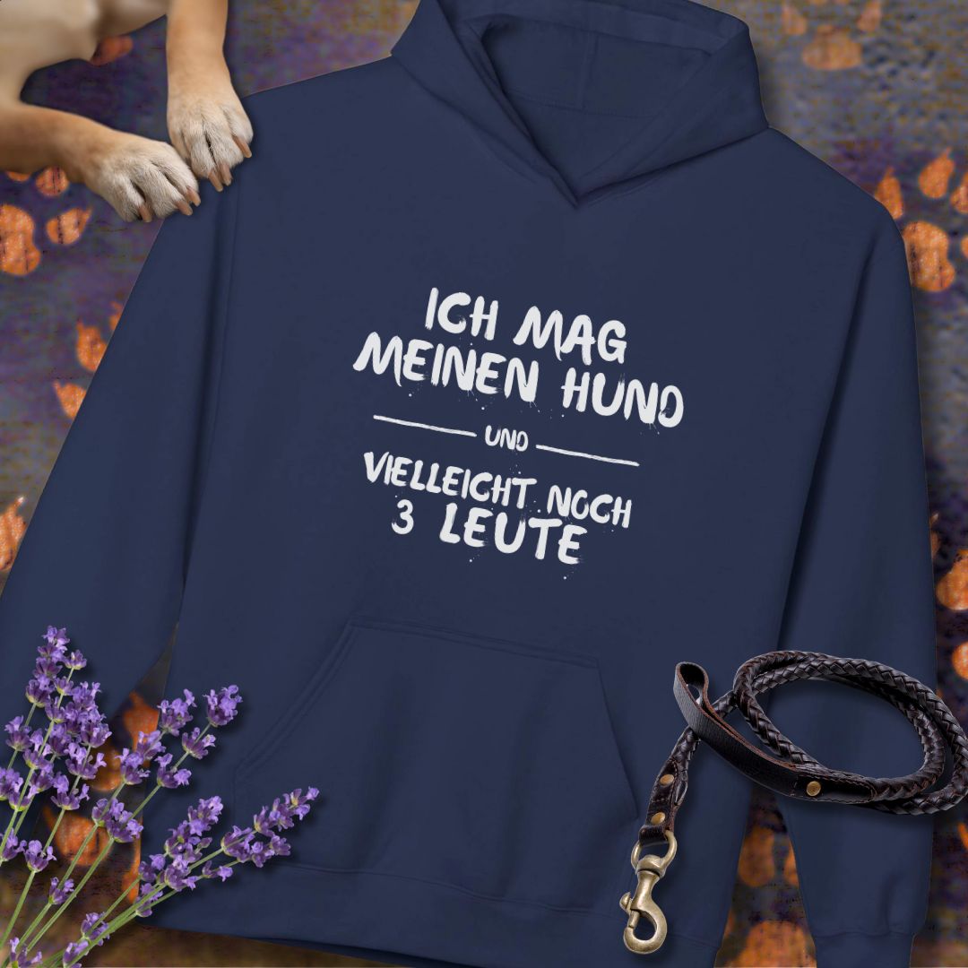 Ich mag meinen Hund - Unisex Modern Fit Hoodie