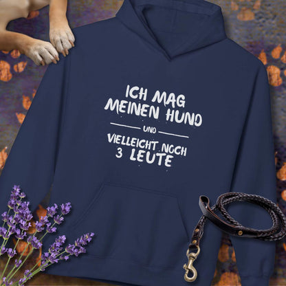 Ich mag meinen Hund - Unisex Modern Fit Hoodie