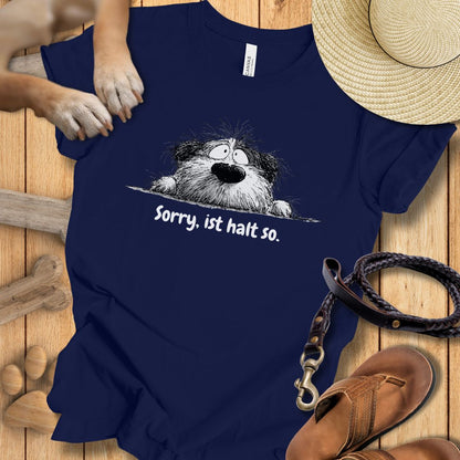 Sorry, ist halt so - Premium T-Shirt Modern Fit - Weich & Leicht