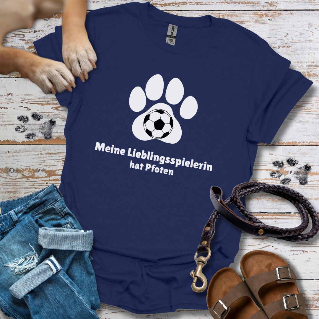 Meine Lieblingsspielerin hat Pfoten - WM-Edition - T-Shirt Unisex Classic Fit - Bequemer Klassiker