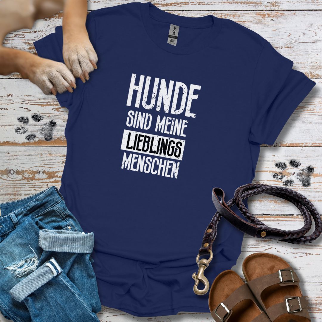 Hunde sind meine Lieblingsmenschen - T-Shirt Unisex Relaxed Fit