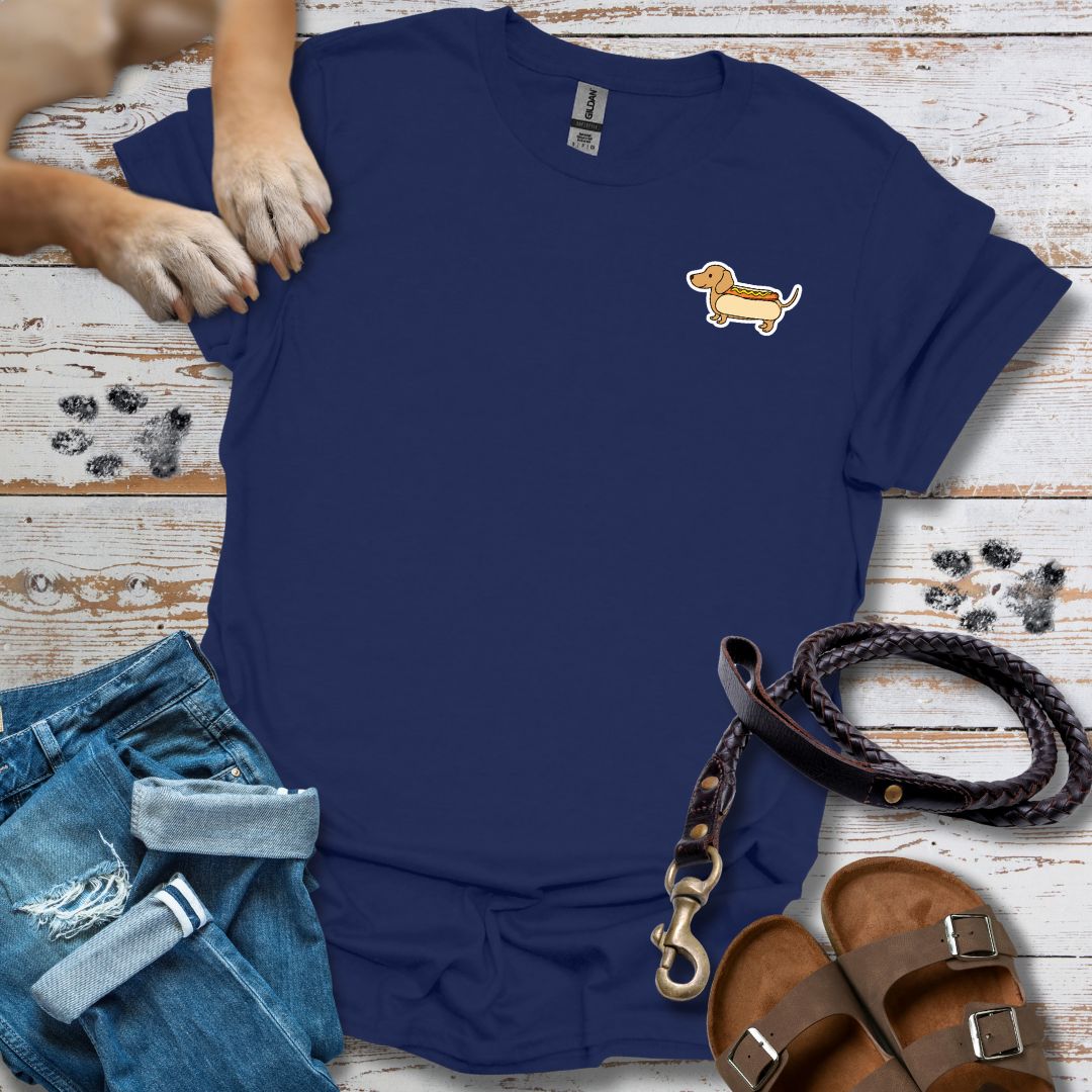 Hot Dog Dackel - T-Shirt Unisex Relaxed Fit