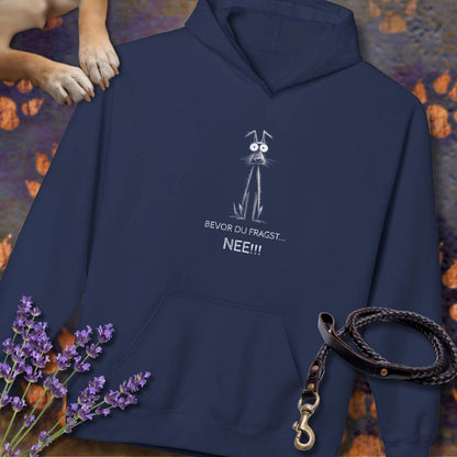 Bevor Du fragst NEE - Unisex Modern Fit Hoodie