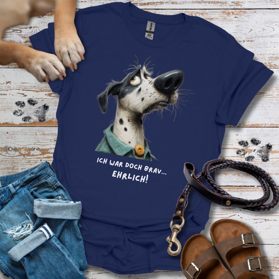 Ich war doch brav- T-Shirt Unisex Relaxed Fit