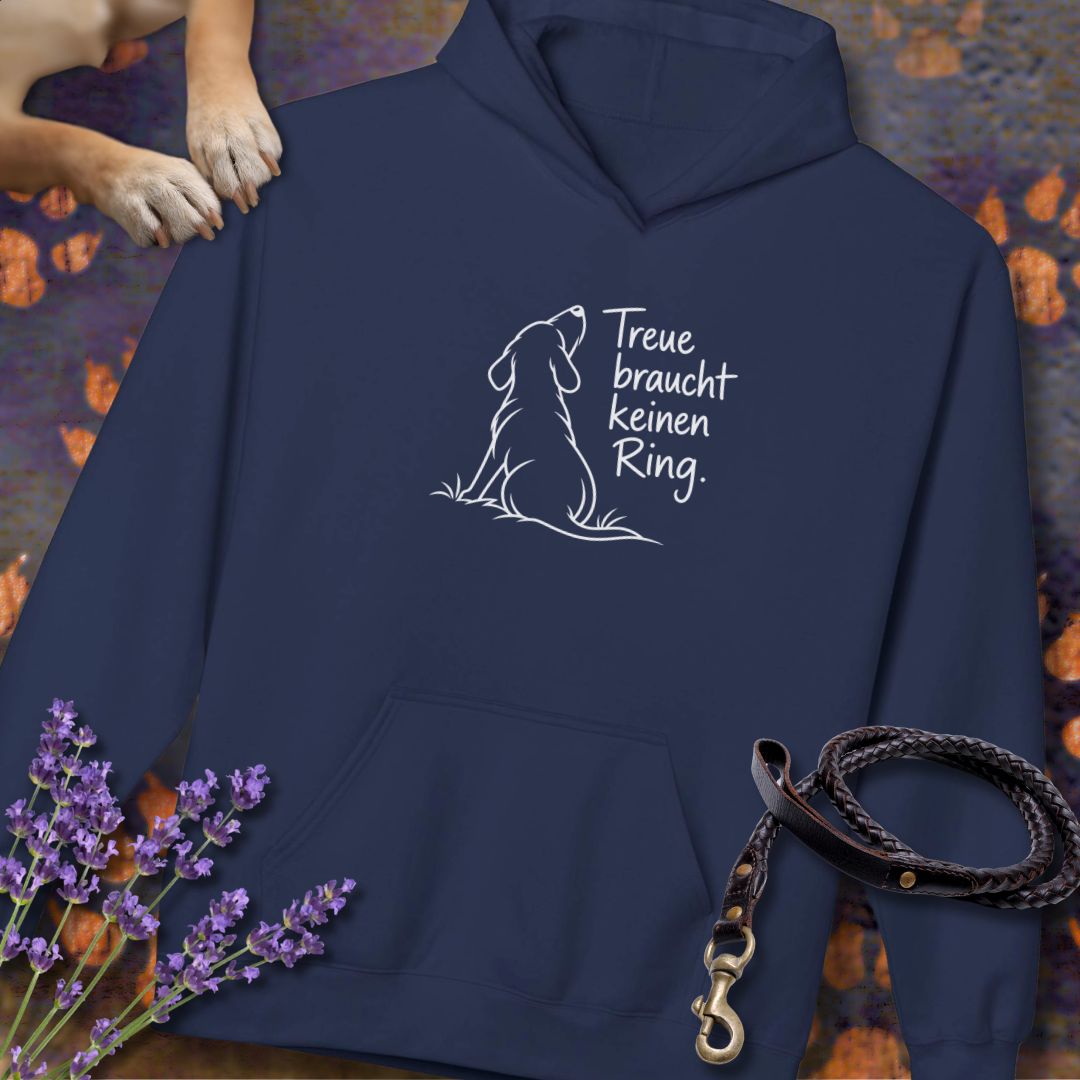 Treue braucht keinen Ring - Unisex Modern Fit Hoodie