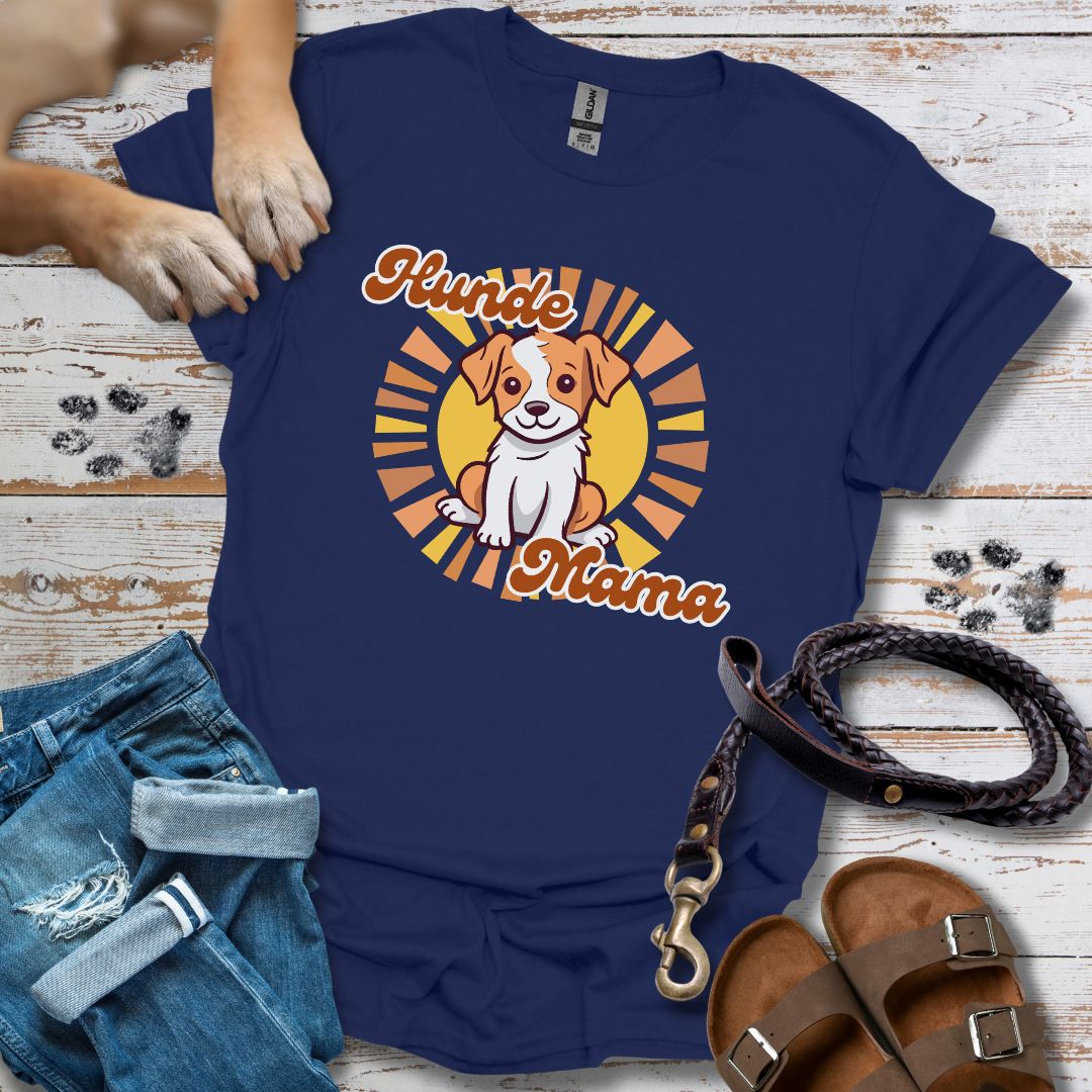 Hunde Mama - T-Shirt Damen Relaxed Fit