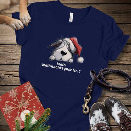 T-Shirt des Monats Dezember "Mein Weihnachtsgast Nr. 1" - T-Shirt Unisex Modern Fit - Weich & Leicht