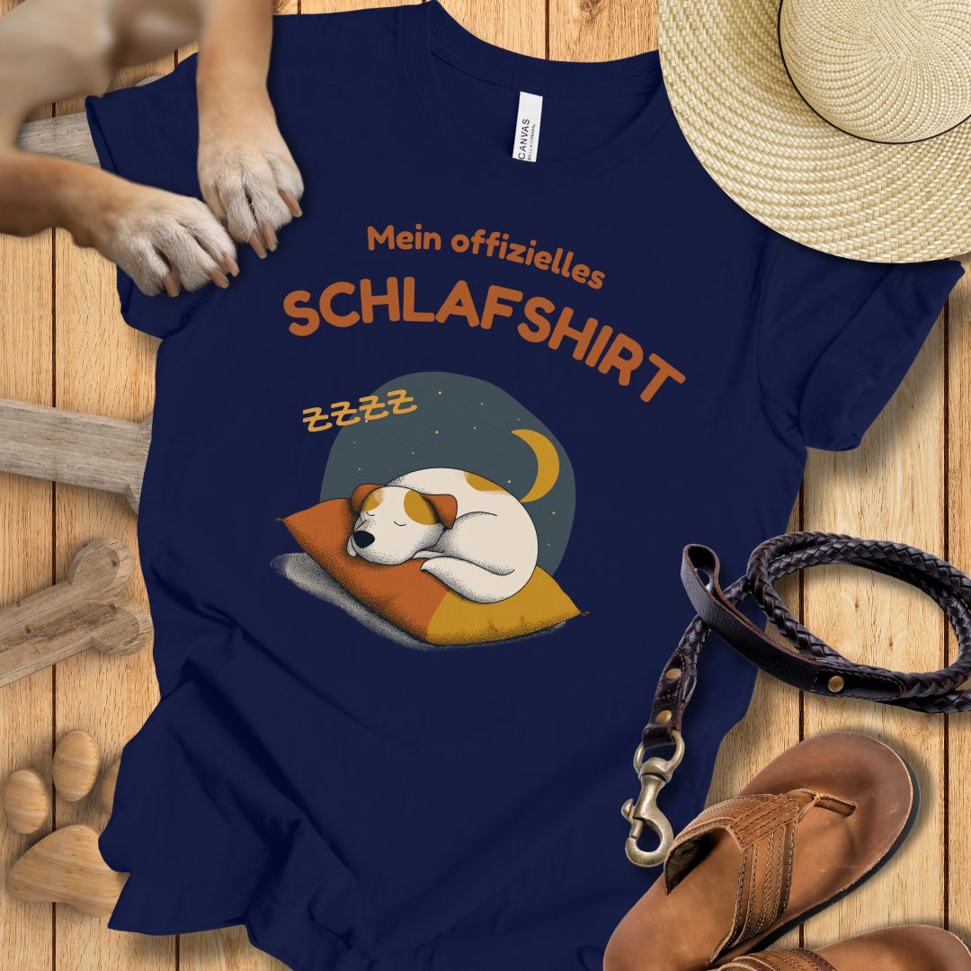 Mein offizielles Schlafshirt - T-Shirt Unisex Modern Fit - Weich & Leicht