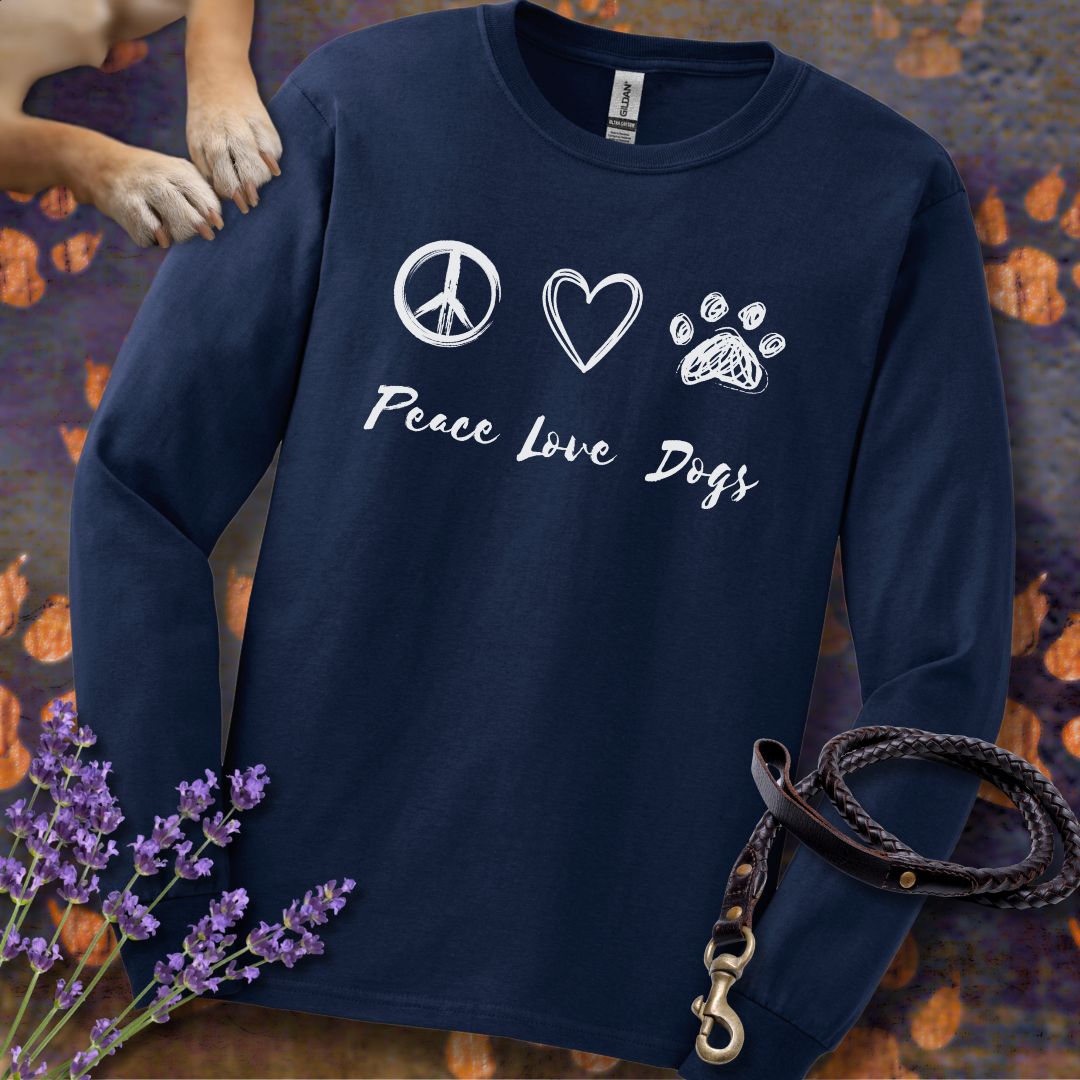 Peace Love Dogs - Unisex Longsleeve Classic Fit